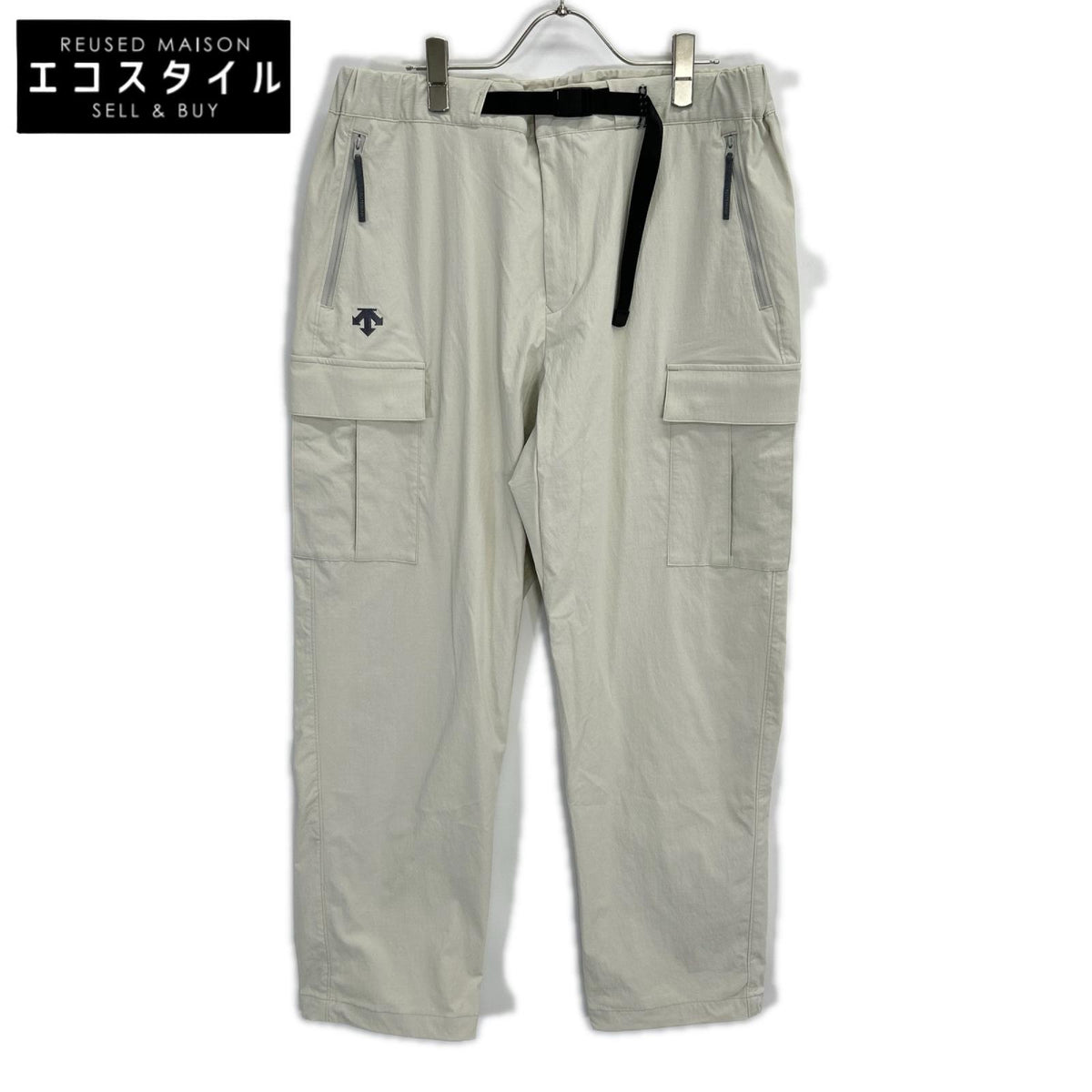 DESCENTE デサント 【ALLTERRAIN】D06SLP06M ライトベージュ コーデュラストレッチリップストップカーゴパンツ ボトムス