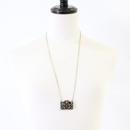 CHANEL シャネル D19C ココマーク カメラモチーフ ネックレス