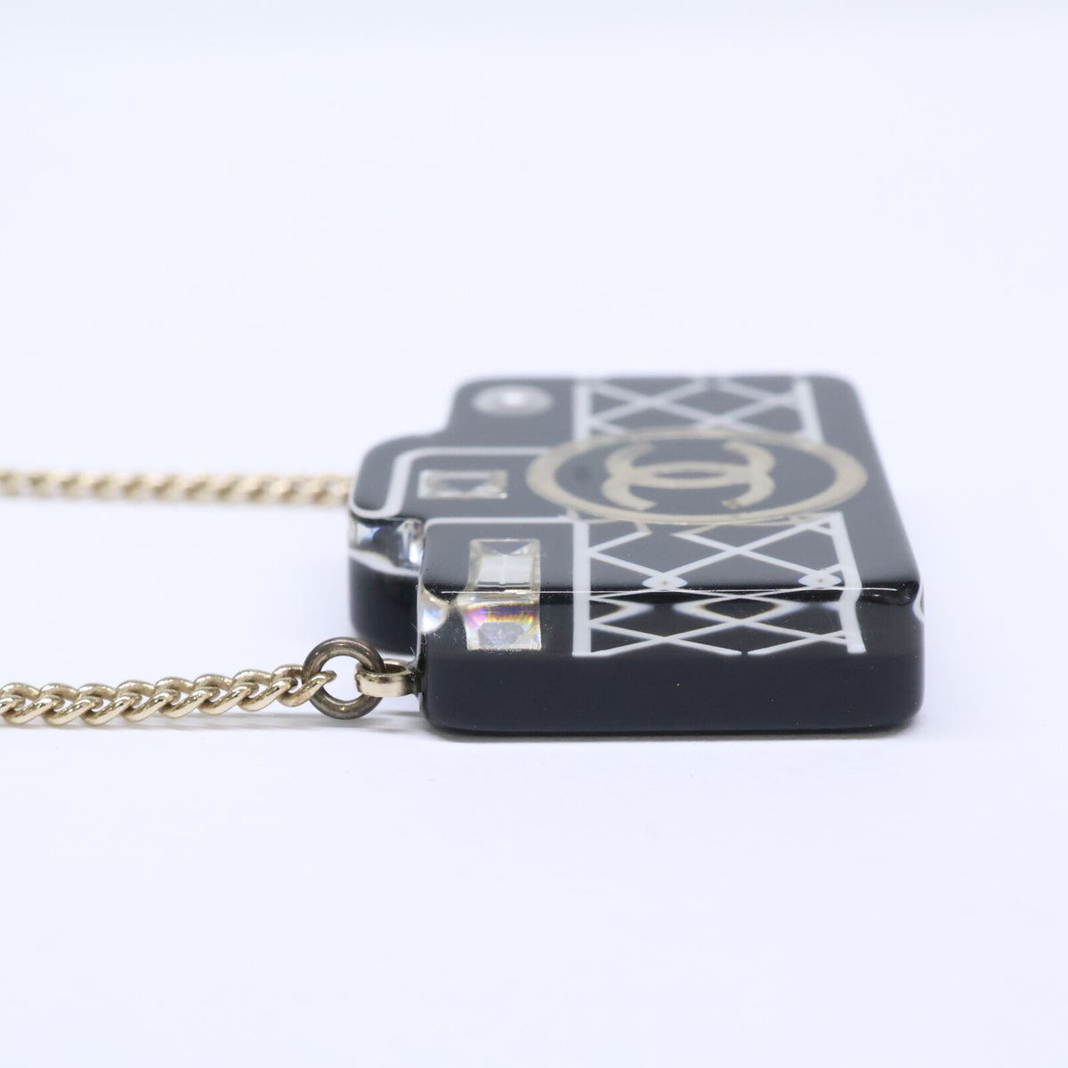 CHANEL シャネル D19C ココマーク カメラモチーフ ネックレス