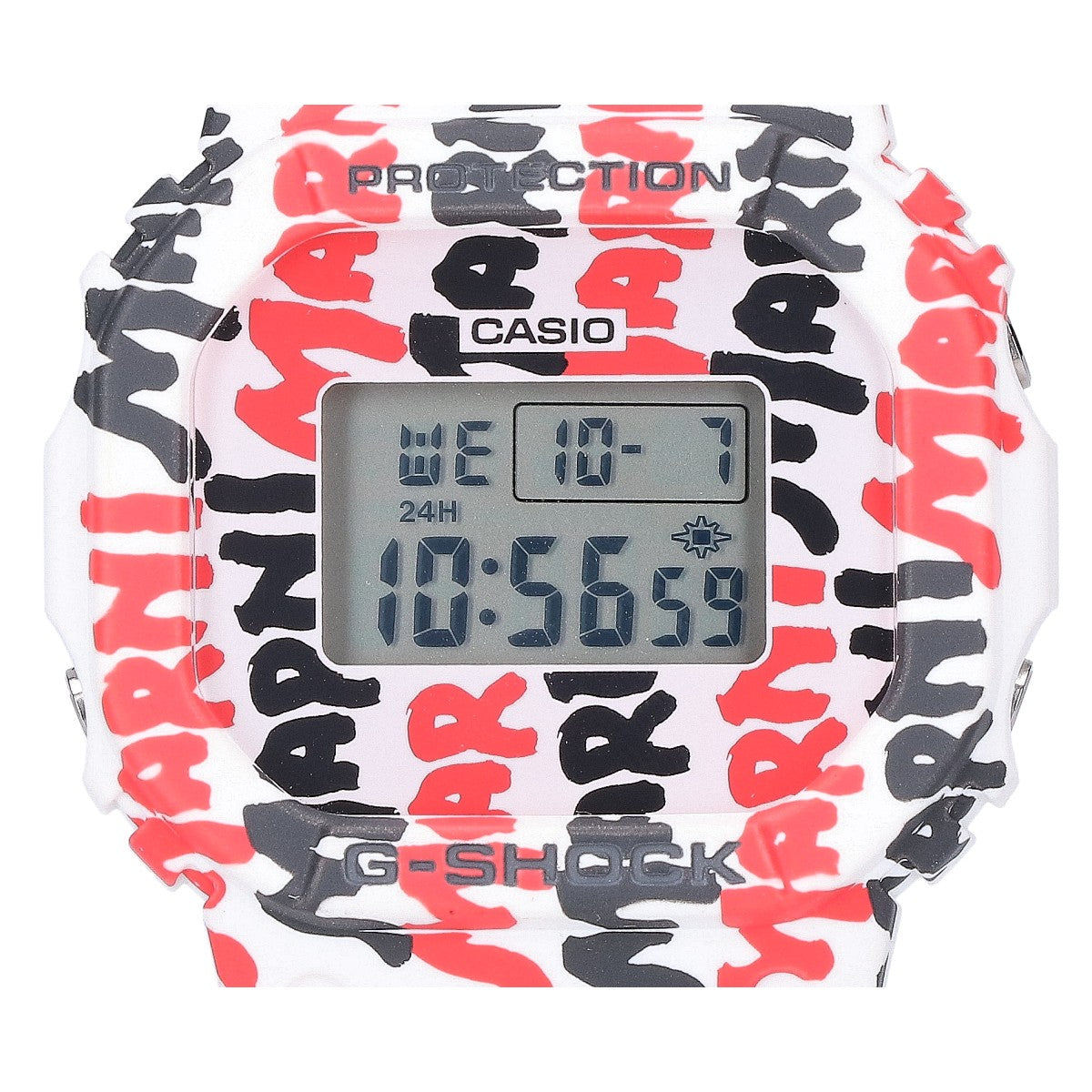 MARNI マルニ x G-SHOCK ジーショック GMD-S5610MA-7ER シグニチャーロゴ デジタルウォッチ 腕時計