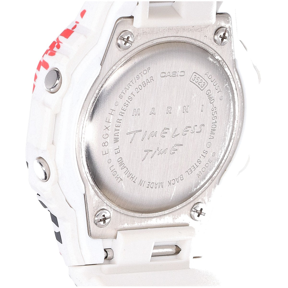 MARNI マルニ x G-SHOCK ジーショック GMD-S5610MA-7ER シグニチャーロゴ デジタルウォッチ 腕時計