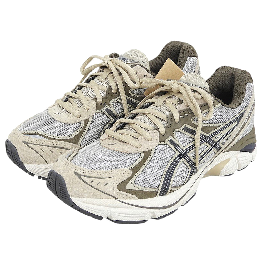 asics アシックス 新品同様 GT-2160 メッシュ スニーカー シューズ レディース グレー×グレージュ 25.0cm 1203A605 シューズ
