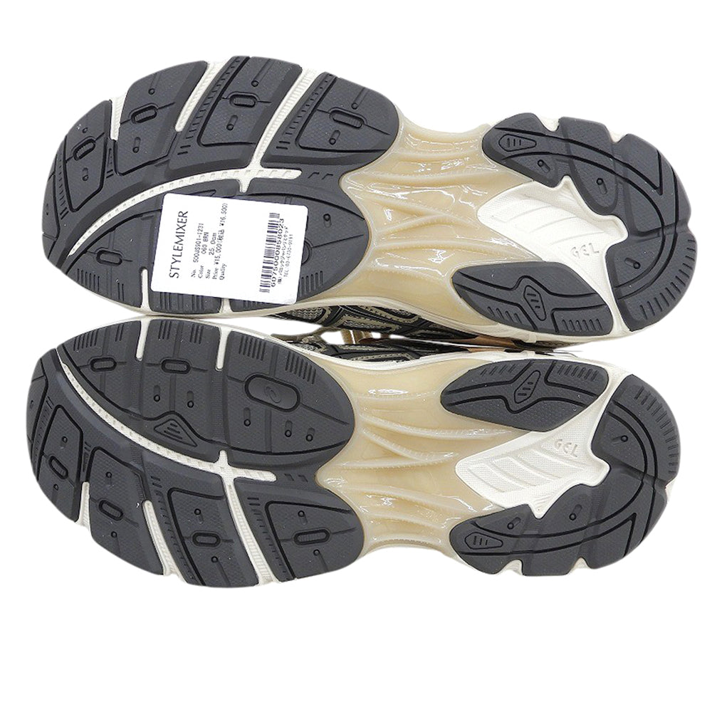 asics アシックス 新品同様 GT-2160 メッシュ スニーカー シューズ レディース グレー×グレージュ 25.0cm 1203A605 シューズ