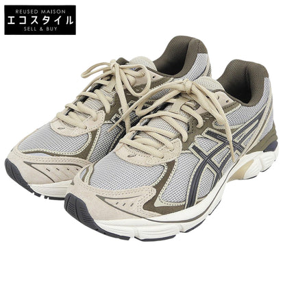 asics アシックス 新品同様 GT-2160 メッシュ スニーカー シューズ レディース グレー×ベージュ系 25.0cm 1203A605 シューズ