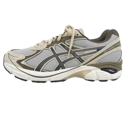 asics アシックス 新品同様 GT-2160 メッシュ スニーカー シューズ レディース グレー×ベージュ系 25.0cm 1203A605 シューズ