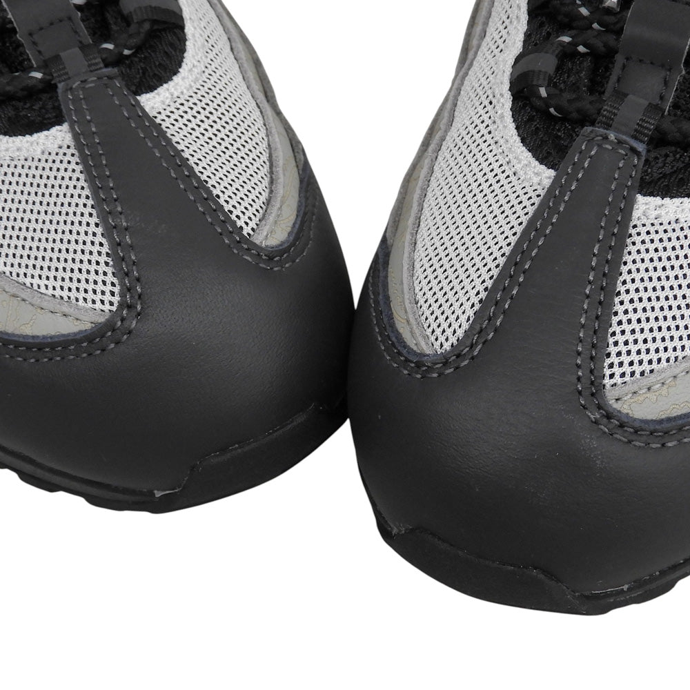 NIKE ナイキ 美品 AIR MAX95 ビッグバブル レザーペイズリー シューズ メンズ ブラック×グレー 27.5cm IR0802-100 シューズ