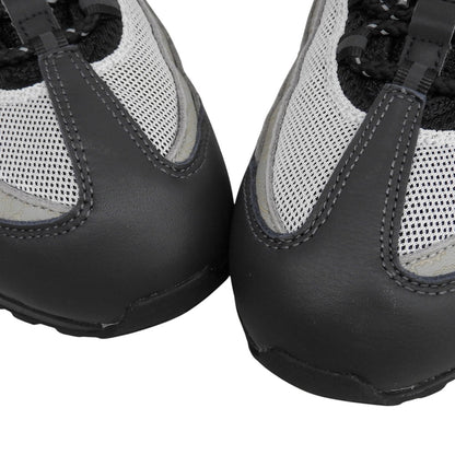 NIKE ナイキ 美品 AIR MAX95 ビッグバブル レザーペイズリー シューズ メンズ ブラック×グレー 27.5cm IR0802-100 シューズ