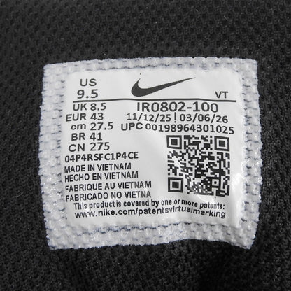 NIKE ナイキ 美品 AIR MAX95 ビッグバブル レザーペイズリー シューズ メンズ ブラック×グレー 27.5cm IR0802-100 シューズ
