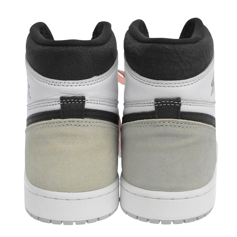 NIKE ナイキ 美品 Air Jordan 1 High Bleached Coral/ブリーチドコーラル スニーカー シューズ メンズ ホワイト×ブラック 29cm 555088-108 シューズ