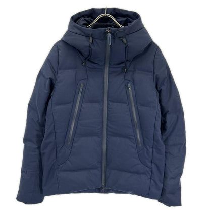 DESCENTE デサント 【水沢ダウン×EDIFICE別注】DOR-G9115 ネイビー オルテライン マウンテニア フーデッドダウンジャケット コート