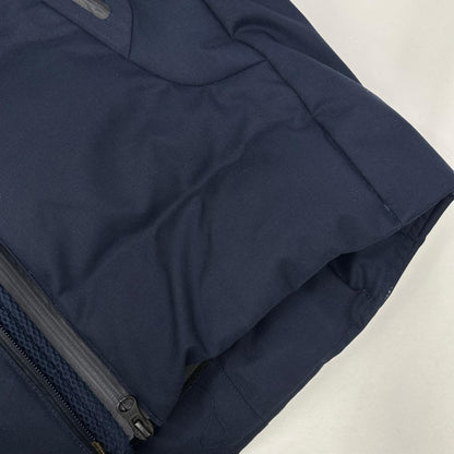 DESCENTE デサント 【水沢ダウン×EDIFICE別注】DOR-G9115 ネイビー オルテライン マウンテニア フーデッドダウンジャケット コート