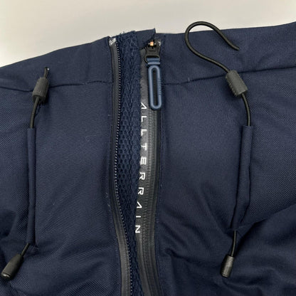 DESCENTE デサント 【水沢ダウン×EDIFICE別注】DOR-G9115 ネイビー オルテライン マウンテニア フーデッドダウンジャケット コート