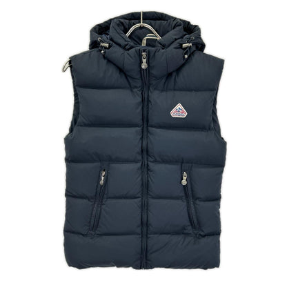 PYRENEX ピレネックス CFU161600023 ネイビー SPOUTINC VEST SMOOTH フーデッドダウンベスト ベスト