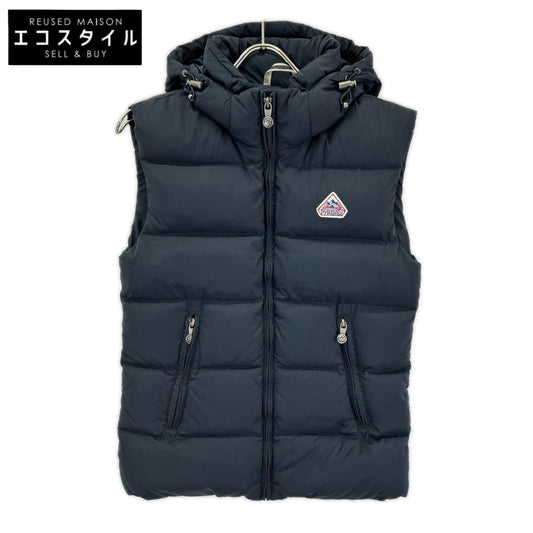 PYRENEX ピレネックス CFU161600023 ネイビー SPOUTINC VEST SMOOTH フーデッドダウンベスト ベスト