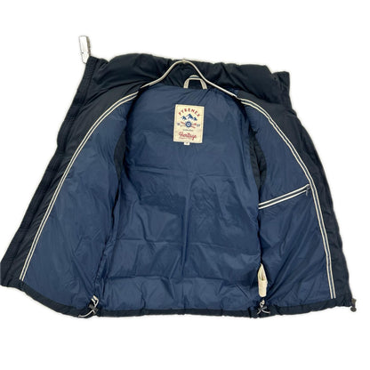PYRENEX ピレネックス CFU161600023 ネイビー SPOUTINC VEST SMOOTH フーデッドダウンベスト ベスト