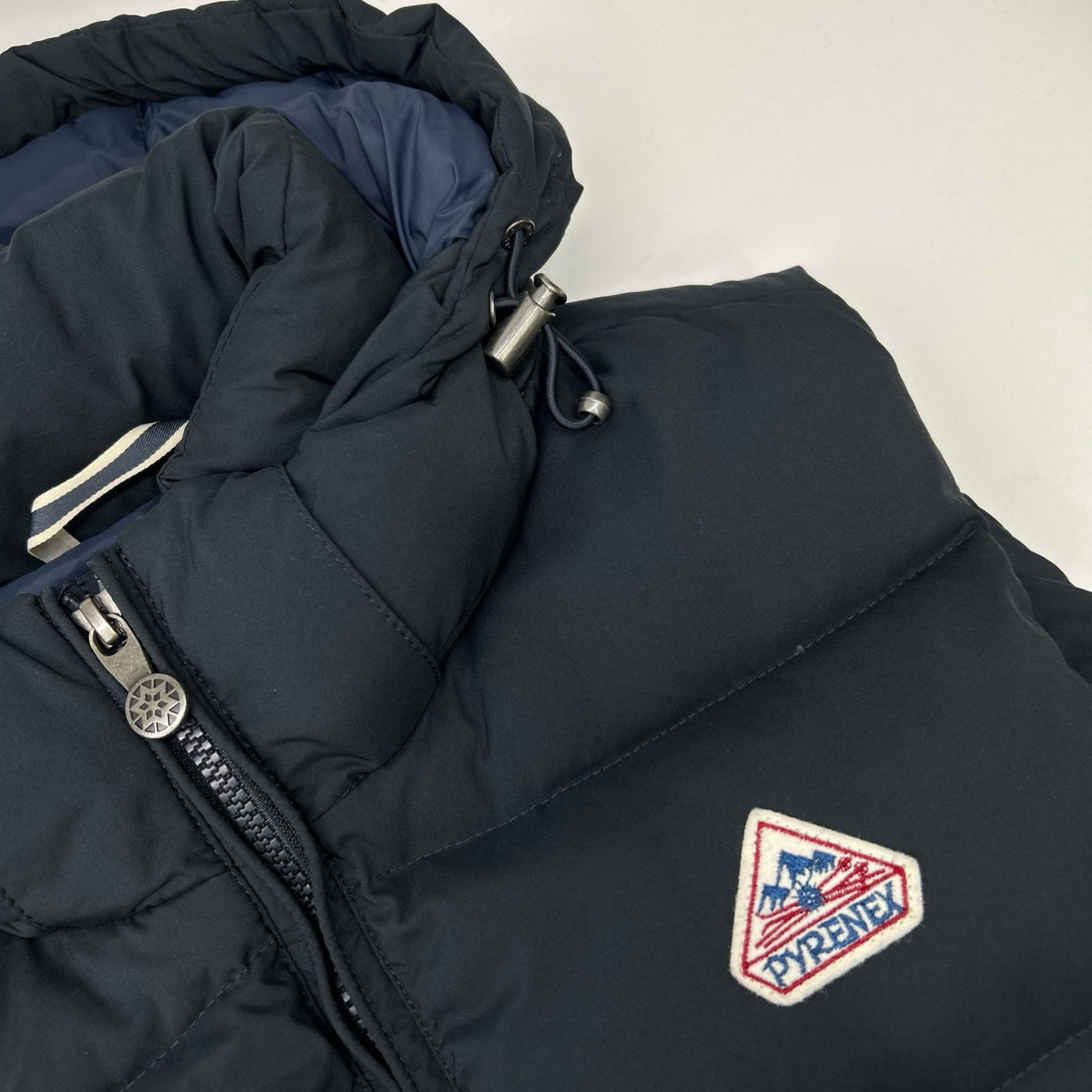 PYRENEX ピレネックス CFU161600023 ネイビー SPOUTINC VEST SMOOTH フーデッドダウンベスト ベスト
