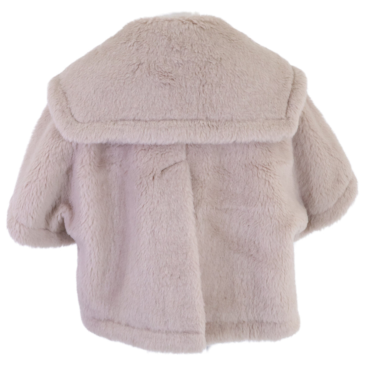 Max Mara マックスマーラ 【美品/国内正規】23473601376 CAMBUSA アルパカ/シルク混 テディベア ケープ ジャケット