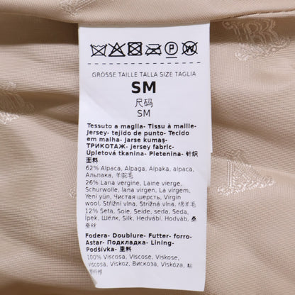 Max Mara マックスマーラ 【美品/国内正規】23473601376 CAMBUSA アルパカ/シルク混 テディベア ケープ ジャケット