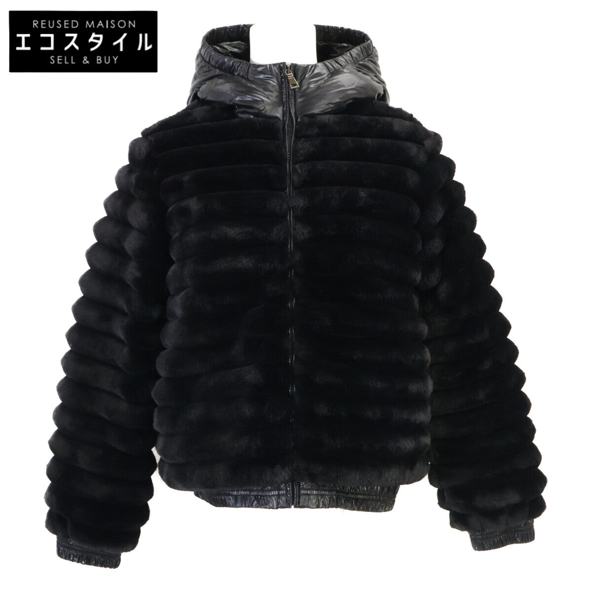 MONCLER モンクレール 【美品】LATIFE ラティフェ フェイクファー フーディダウンジャケット ジャケット