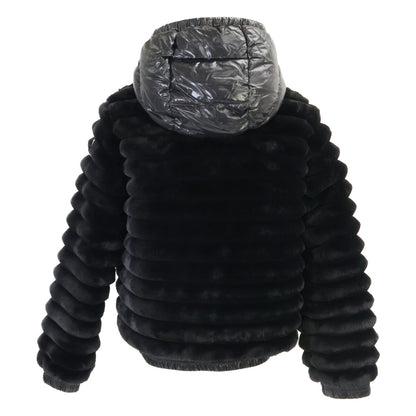 MONCLER モンクレール 【美品】LATIFE ラティフェ フェイクファー フーディダウンジャケット ジャケット
