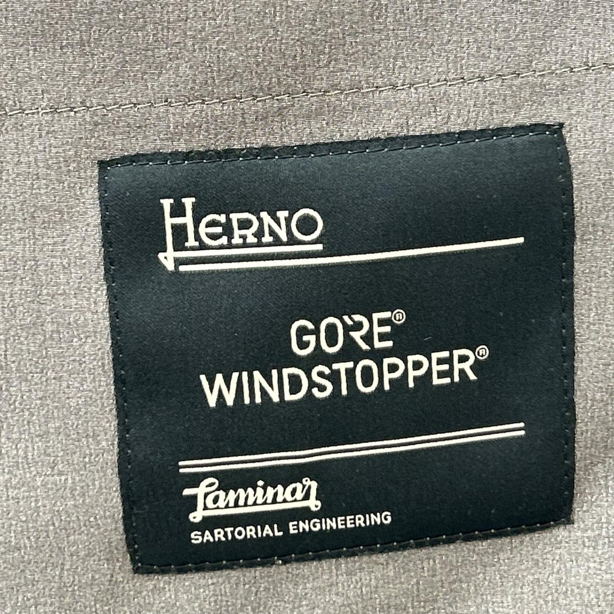 HERNO ヘルノ ブラウン ナイロン ゴアウィンドストッパー Laminar/ラミナー ダウンジャケット ジャケット