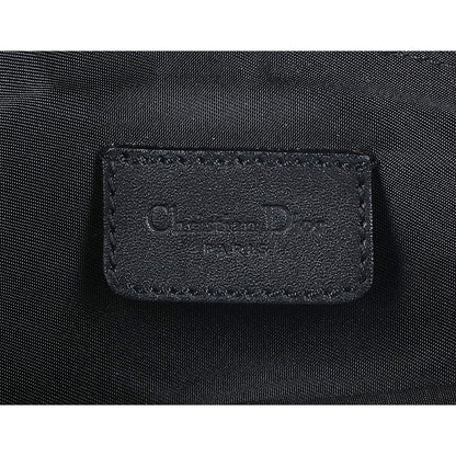 Christian Dior クリスチャンディオール 02年製 トロッター ジャカード サドルポーチ ワン ショルダーバッグ