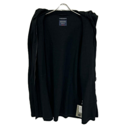 REGULATION Yohji Yamamoto レギュレーション ヨウジヤマモト HW-T55-074 26年 ブラック 40/20 MINI FRENCH TERRY HOODED COAT フーデットコート ジャケット