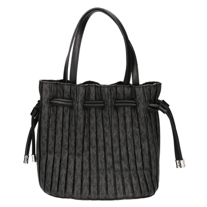 MICHAEL KORS マイケルコース 【美品】WILLA MKシグネチャー プリーツ コンバーチブル グラブトート エクストラスモール ハンドバッグ
