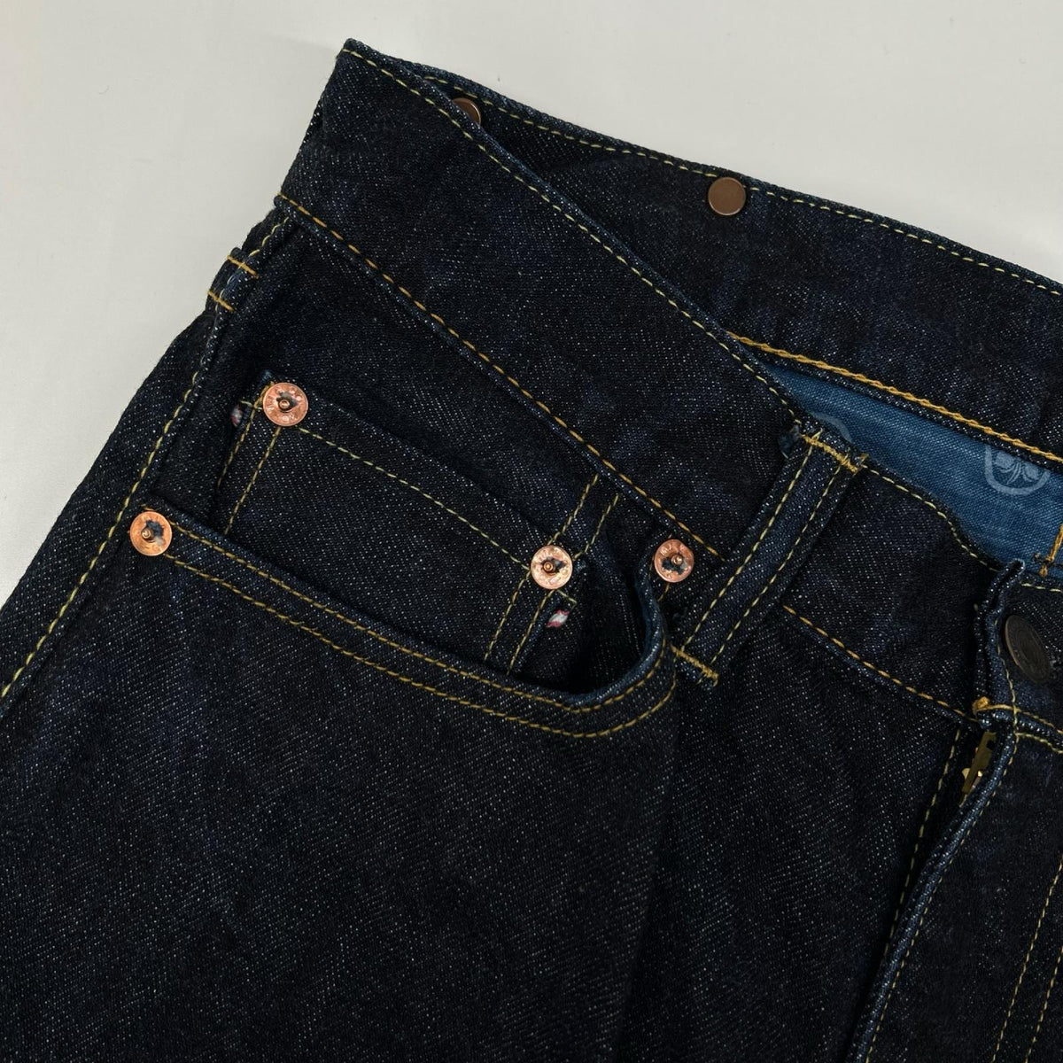 桃太郎ジーンズ 桃太郎ジーンズ MZJE00154S インディゴ スリムテーパード セルビッチデニムパンツ ボトムス