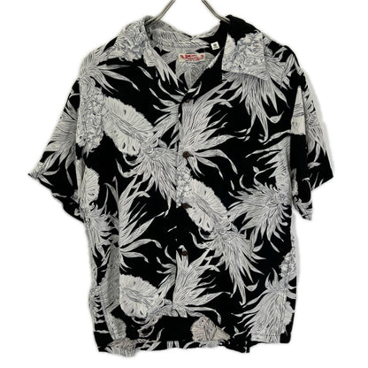 SUN SURF サンサーフ SS39413h ホワイト×ブラック ISLAND PINEAPPLE/アイランドパイナップル アロハシャツ トップス