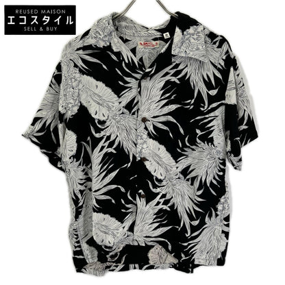 SUN SURF サンサーフ SS39413h ホワイト×ブラック ISLAND PINEAPPLE/アイランドパイナップル アロハシャツ トップス
