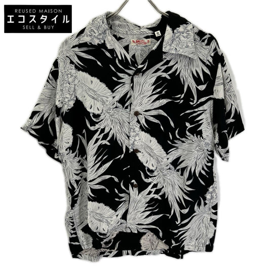 SUN SURF サンサーフ SS39413h ホワイト×ブラック ISLAND PINEAPPLE/アイランドパイナップル アロハシャツ トップス