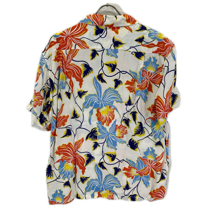 SUN SURF サンサーフ SS39217 ホワイト CATTLEYA ORCHID/カトレアオーキッド アロハシャツ トップス