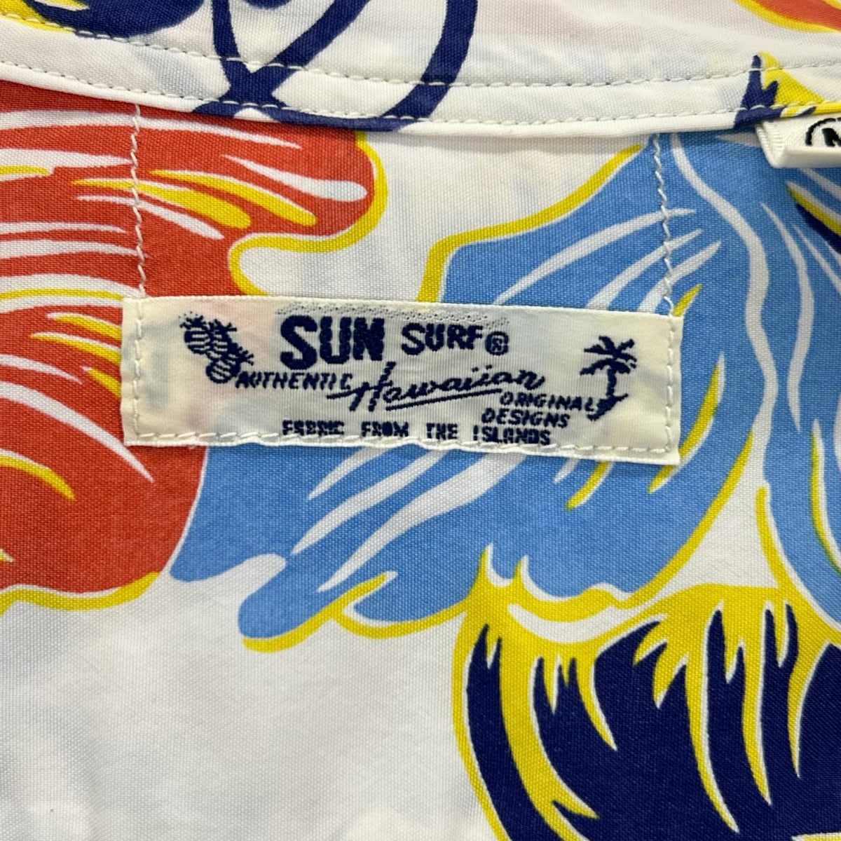 SUN SURF サンサーフ SS39217 ホワイト CATTLEYA ORCHID/カトレアオーキッド アロハシャツ トップス