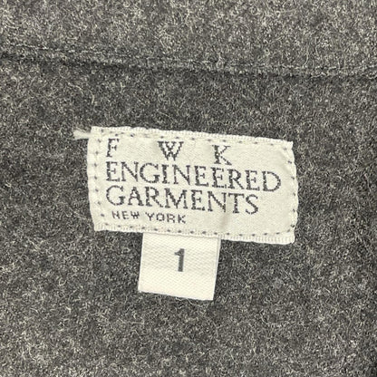 Engineered Garments エンジニアードガーメンツ チャコール ラップデザイン ノースリーブ オールインワン オーバーオール オールインワン