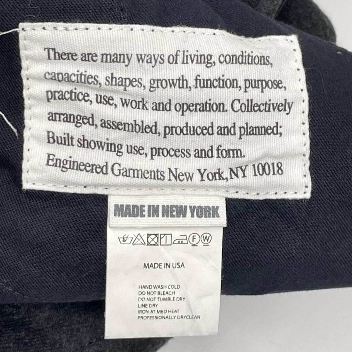Engineered Garments エンジニアードガーメンツ チャコール ラップデザイン ノースリーブ オールインワン オーバーオール オールインワン
