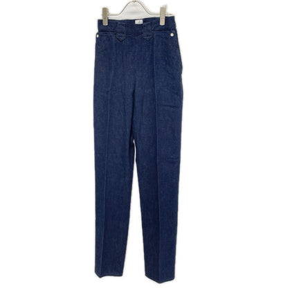 ANATOMICA アナトミカ 531-602-03 インディゴ FRONTIER LADY PANTS ハイウエストデニムスラックスパンツ ボトムス