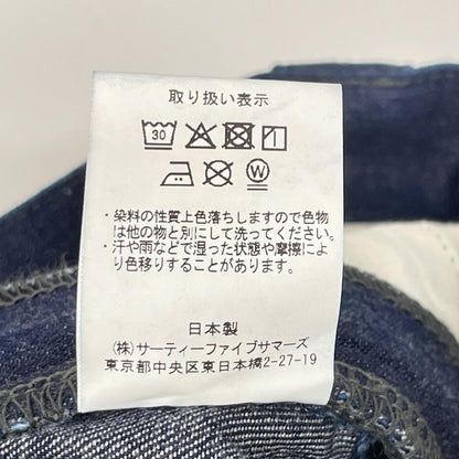 ANATOMICA アナトミカ 531-602-03 インディゴ FRONTIER LADY PANTS ハイウエストデニムスラックスパンツ ボトムス