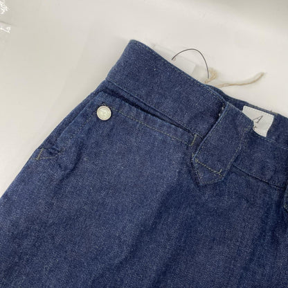 ANATOMICA アナトミカ 531-602-03 インディゴ FRONTIER LADY PANTS ハイウエストデニムスラックスパンツ ボトムス