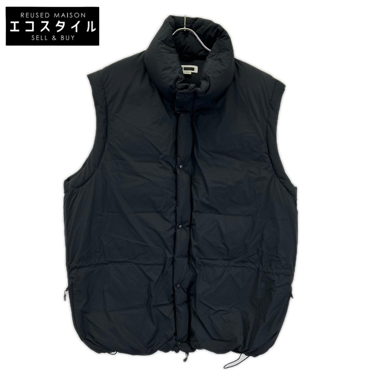 H BEAUTY＆YOUTH エイチビューティー＆ユース 12251999823 ブラック NYLON DOWN VEST ダウンベスト ベスト