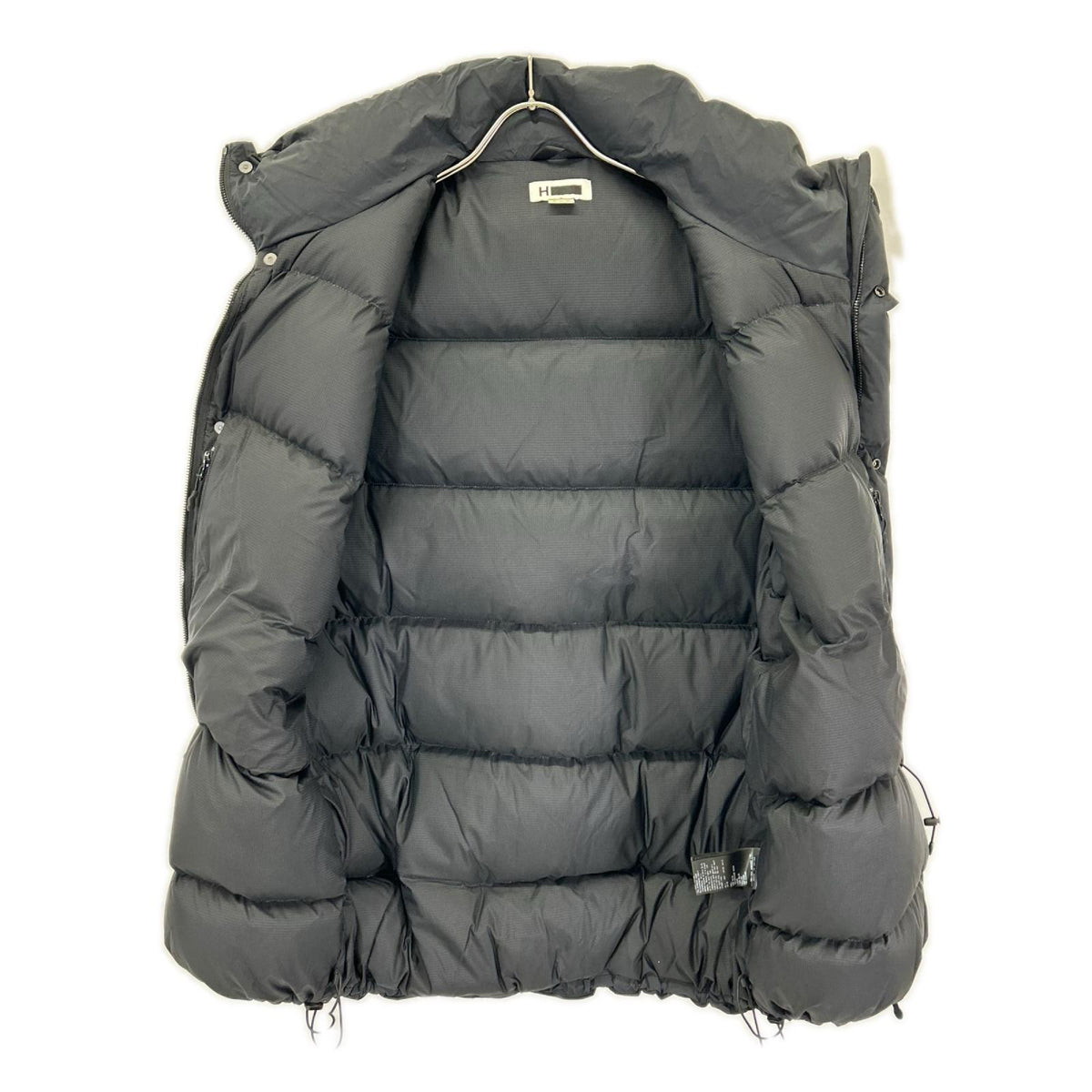 H BEAUTY＆YOUTH エイチビューティー＆ユース 12251999823 ブラック NYLON DOWN VEST ダウンベスト ベスト