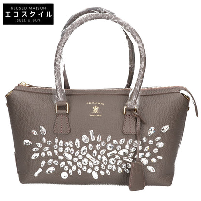 A.D.M.J. Accessoires De Mademoiselle ADMJ 【新品同様】18SC080104 スワロフスキークリスタル付 2WAYショルダー トートバッグ