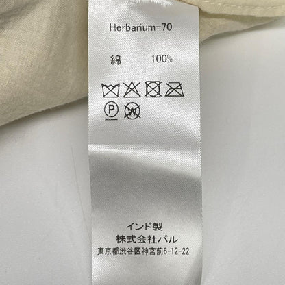INJIRI オンジリ ベージュ シャーリングコットンワンピース ワンピース