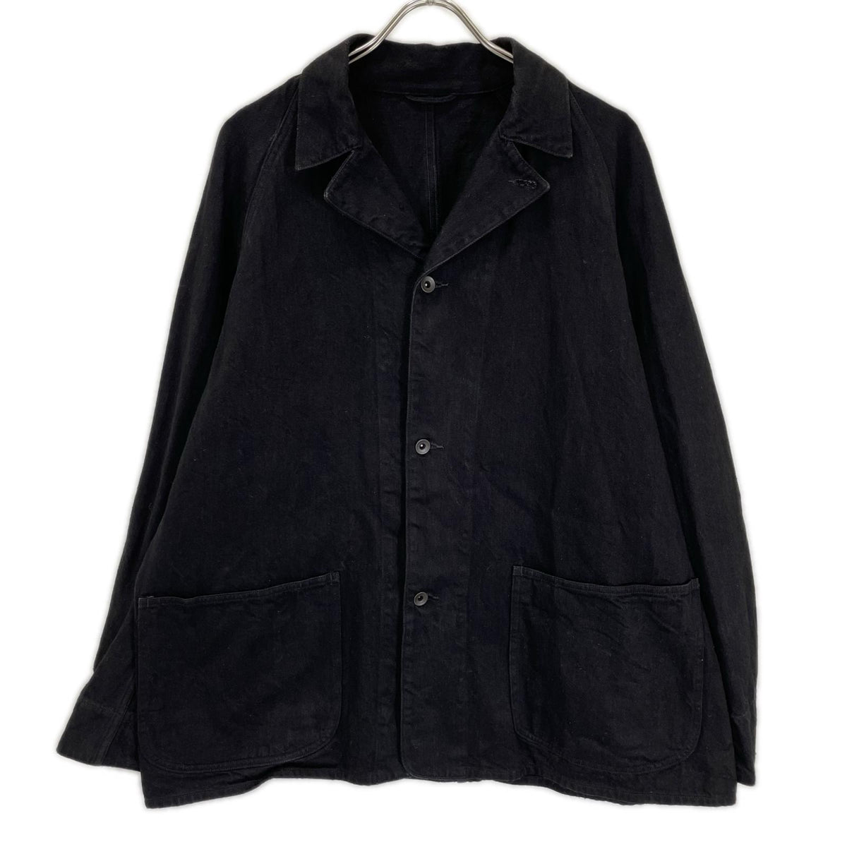 COMOLI コモリ 25SS B01-01002 ブラック デニム ワークジャケット ジャケット