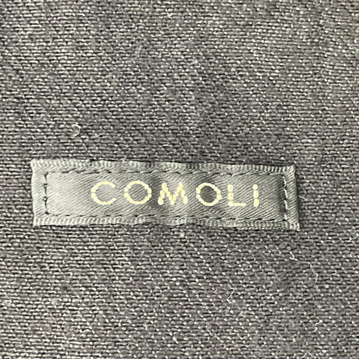 COMOLI コモリ 25SS B01-01002 ブラック デニム ワークジャケット ジャケット
