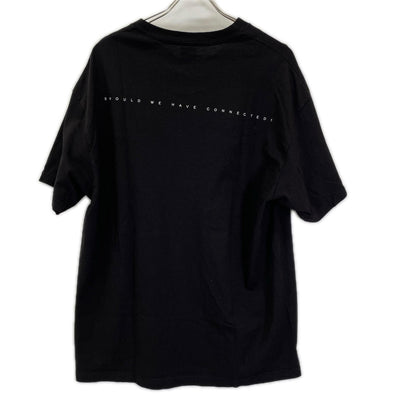 GEEKS RULE ギークスルール ブラック DEATH STRANDING 2 シルクスクリーンプリントTシャツ トップス