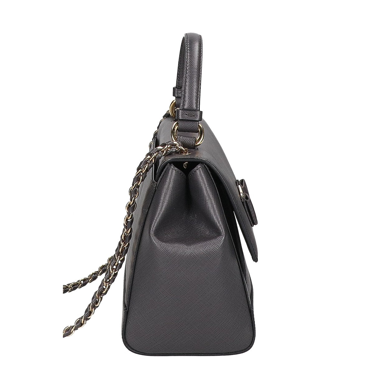 SalvatoreFerragamo サルバトーレフェラガモ 【新品同様】EZ-21 F570 ヴァラリボン サフィアーノ 2WAYショルダー ハンドバッグ