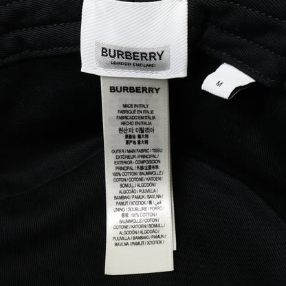 BURBERRY バーバリー 【美品/国内正規】8053474/72C ホースフェリー ロゴ刺繍 バケットハット 帽子