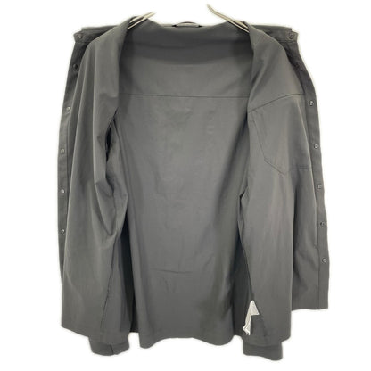 ARC'TERYX アークテリクス X000007410 23SS ブラック SKYLINE LS SHIRT スカイライン 比翼ボタン 長袖 ボタンシャツ トップス