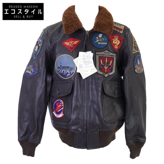 AVIREX アヴィレックス 【新品同様/国内正規】783-0950009 TOP GUN GOAT G-1 ゴートレザー フライトジャケット ジャケット